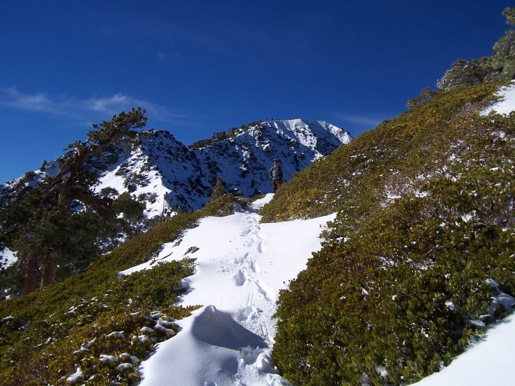 Greg on the Devil's Backbone